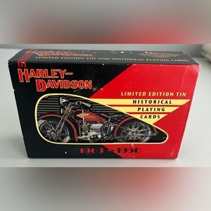 Harley Davidson Motorcycle Playing Cards